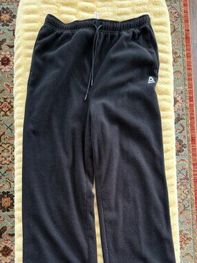 Reebok Black Fleece Jogger Sweatpants Size XXL Athletic